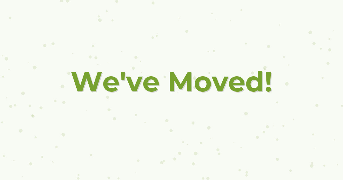 We've Moved!